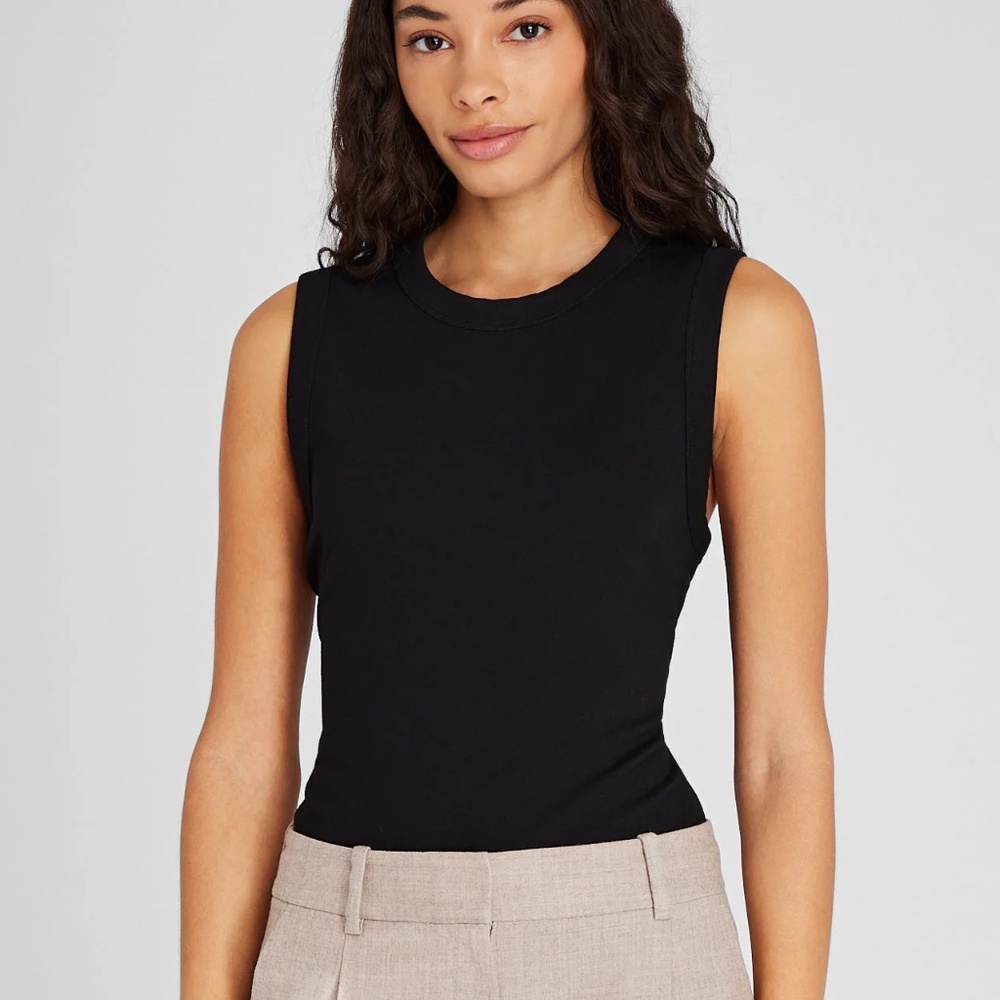 Club Monaco 'Perfect Tank' Black